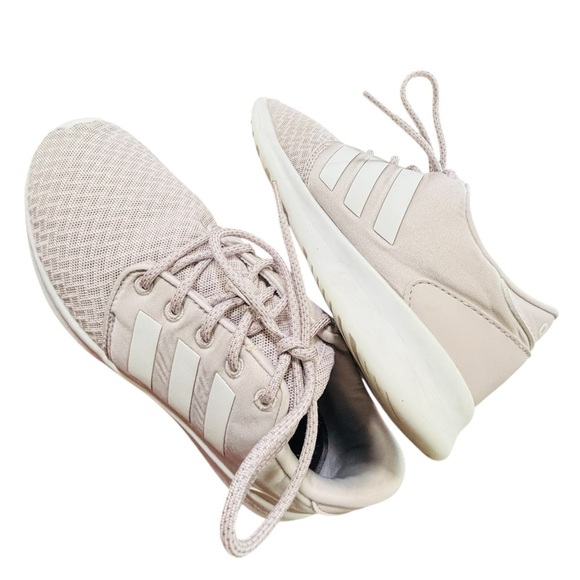 Adidas Cream and White Sneakers Minimalist Design, Size 7.5 - Picture 8 of 10